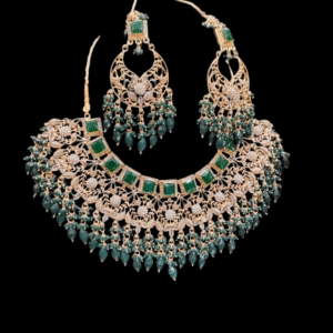 Emerald Garden Bridal Set
