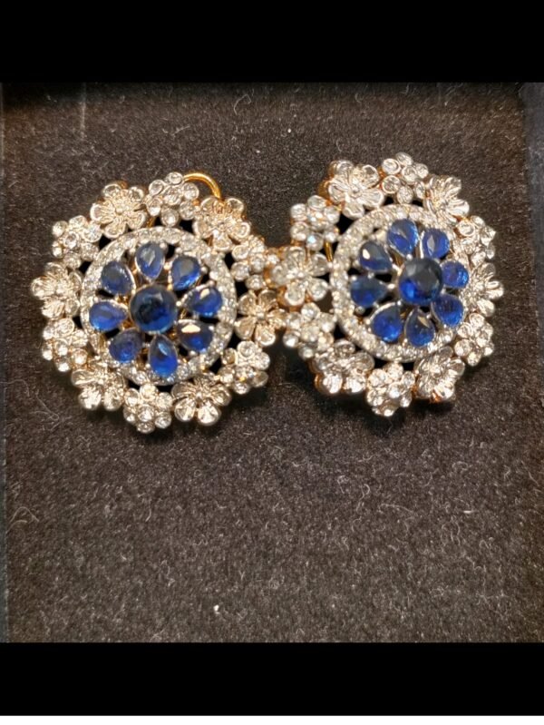 Sapphire Blossom Earrings