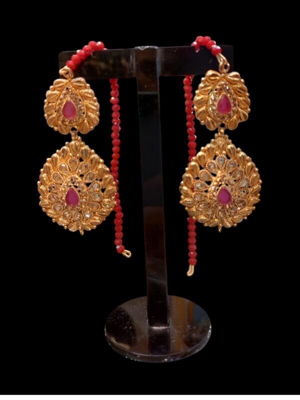 Crimson Royale earrings