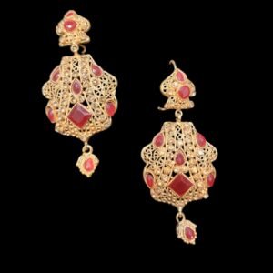 Ruby Filigree earrings