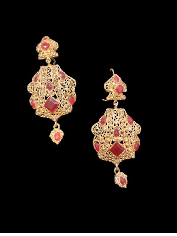 Ruby Filigree earrings