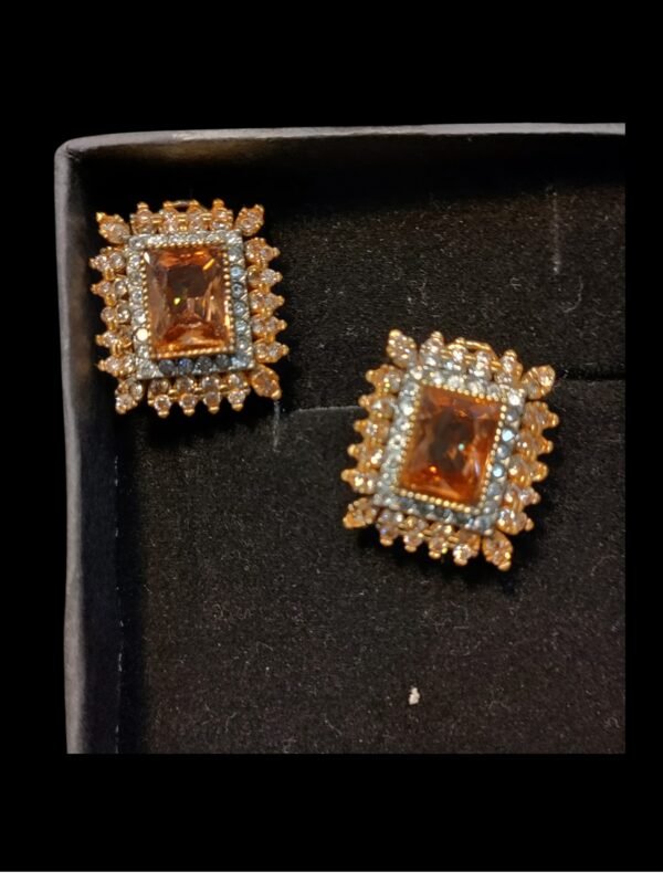 Ruby Starburst earrings