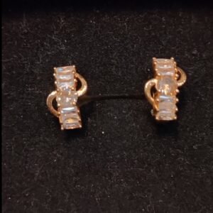 Glided Infinity Earrings