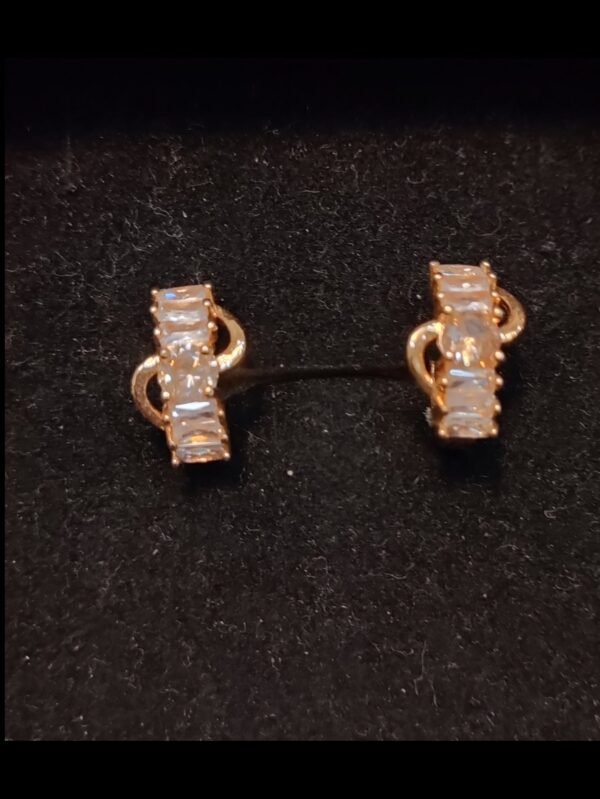 Glided Infinity Earrings