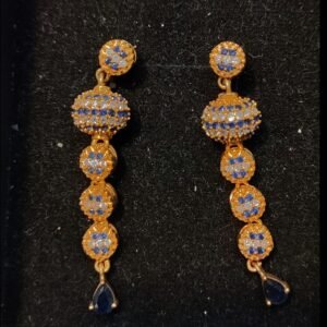 Royal Orb Cascade Earrings
