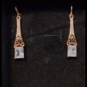 Golden Amber earrings