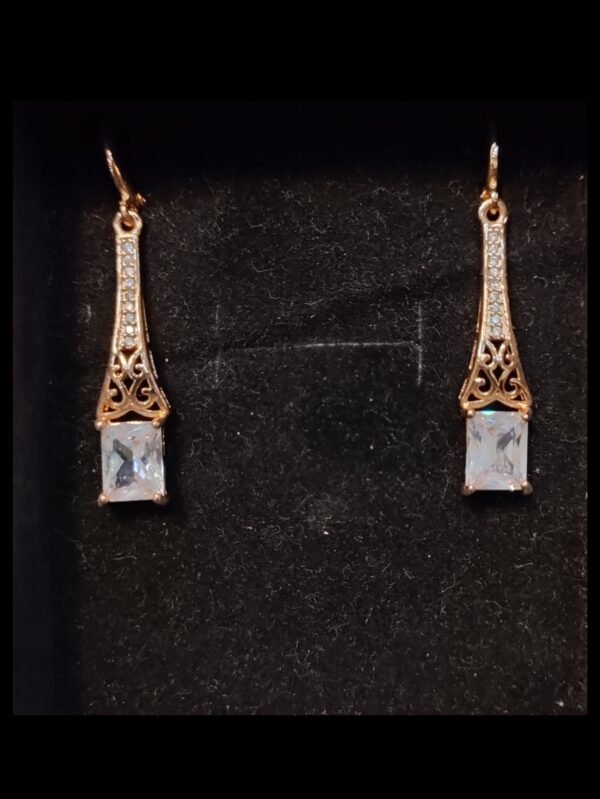Golden Amber earrings