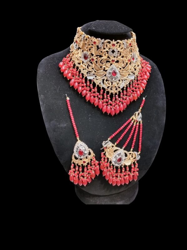 Crimson Royale Bridal Set