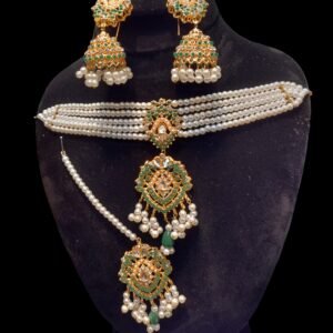 Emerald Gardenia Set